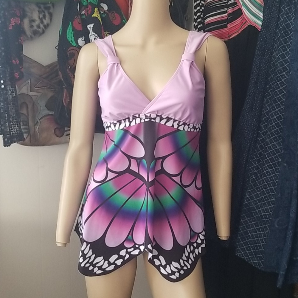 Cute Flirty 2 piece Bathing Suit